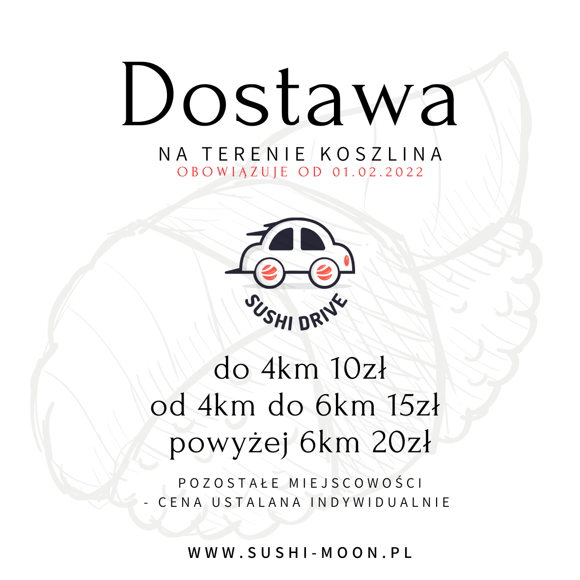 DOWOZY - OD 01.02.2022